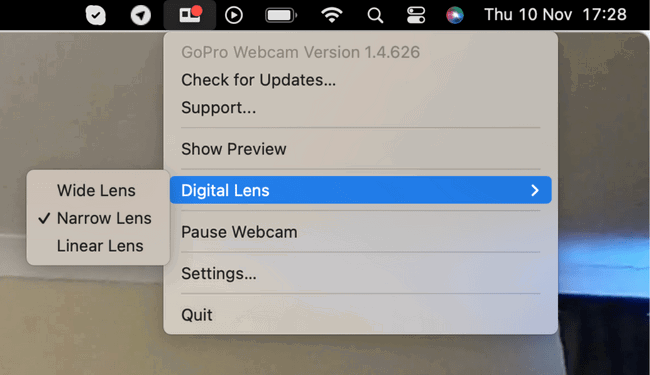 Настройка кадрирования и цифровой линзы
