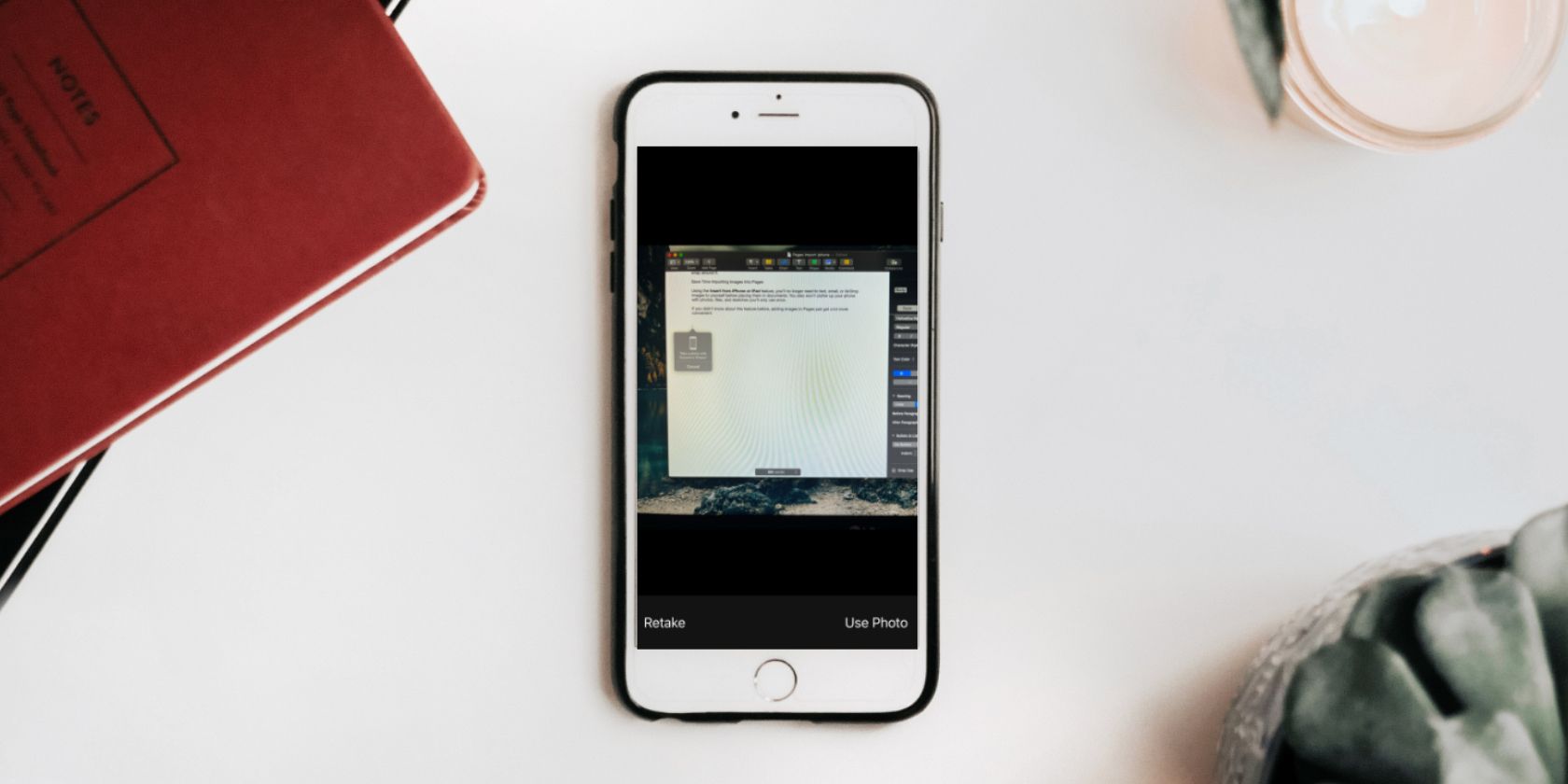 Импорт с iPhone на Mac: фото, сканы и наброски