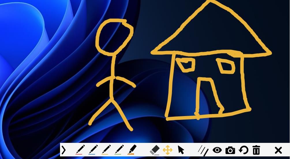 Панель инструментов gInk