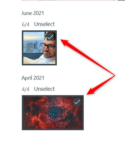 Кликайте по изображениям для множественного выбора.