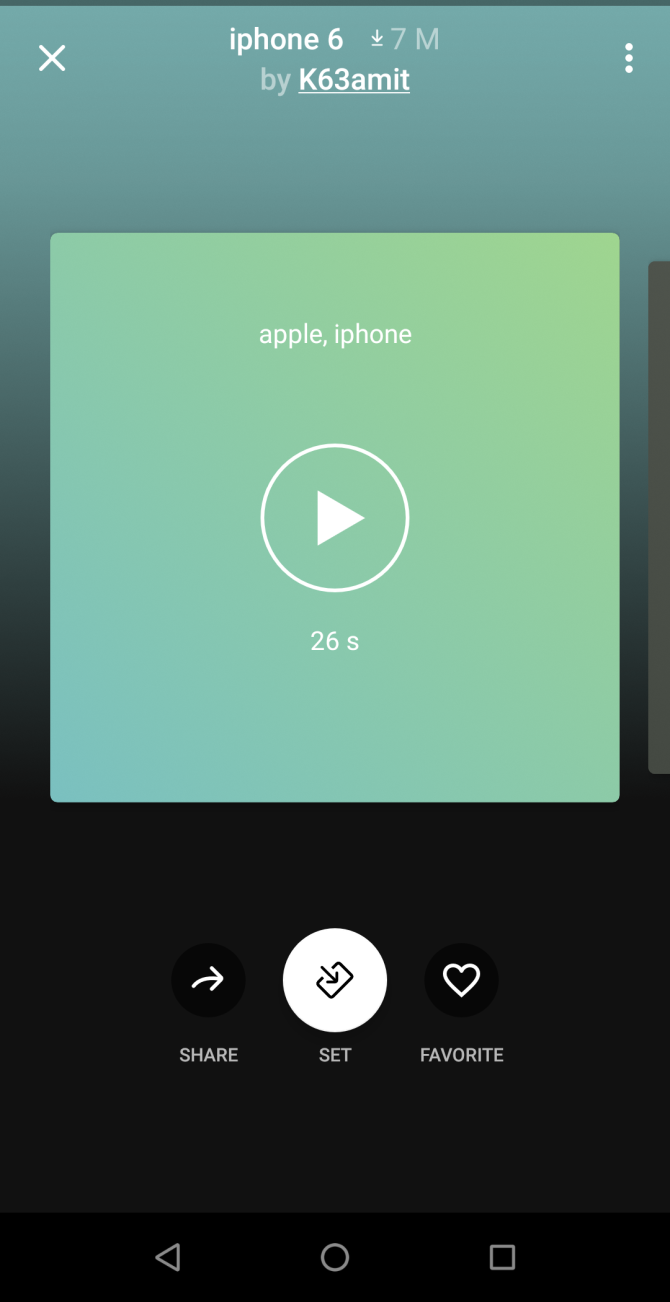 setting ringtones in zedge