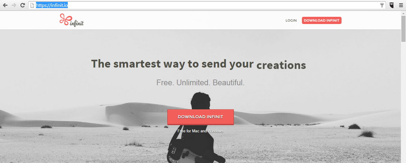 Infinit: быстрое пересылание файлов без USB