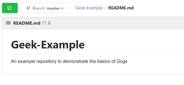 Просмотр и правка README.md в веб‑интерфейсе