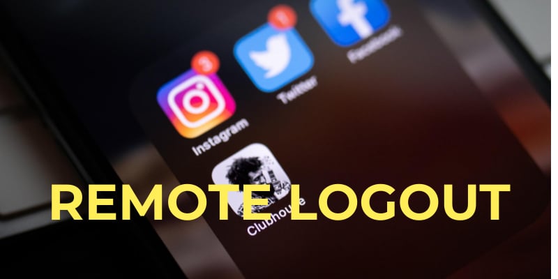 Как удалённо выйти из Facebook, Instagram и Twitter