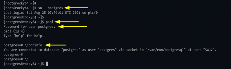 Проверка аутентификации PostgreSQL с паролем