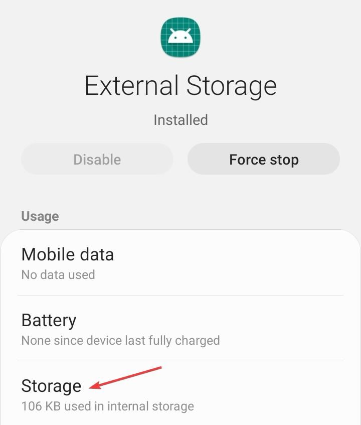Раздел «Память» приложения