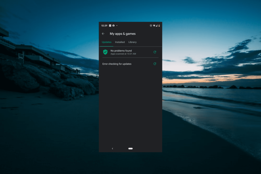 Как исправить ошибку «Проверка обновлений» Google Play