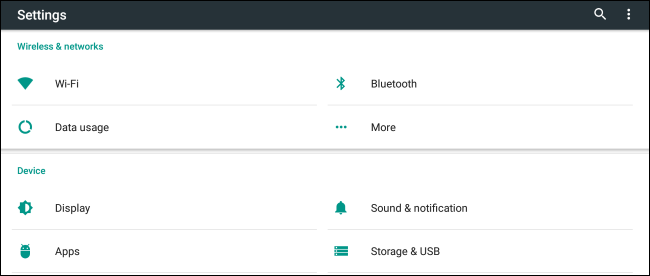 Список установленных приложений в Android
