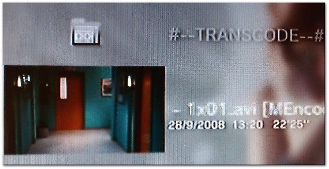 Просмотр папки медиасервера и выбор файла для воспроизведения