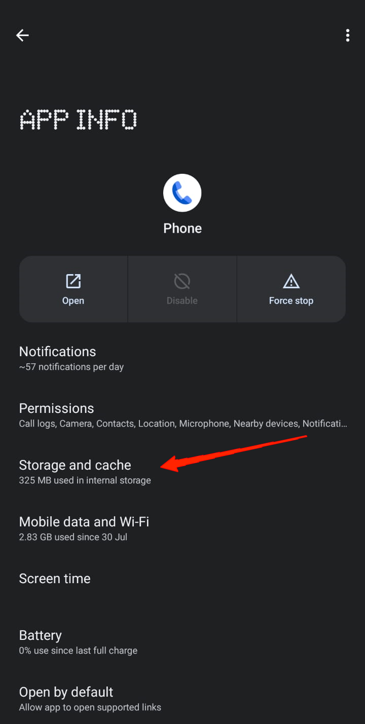 click on All Apps and locate and tap on Phone.