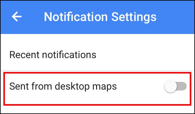 Переключатель отправки с десктопа в настройках уведомлений iOS