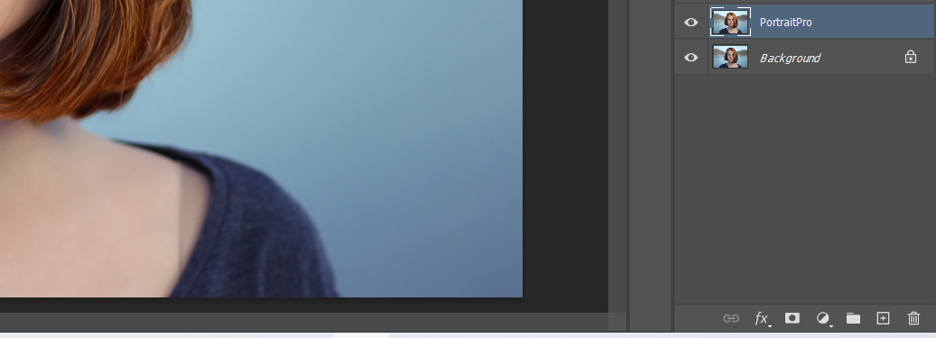 Переименование слоя в Photoshop