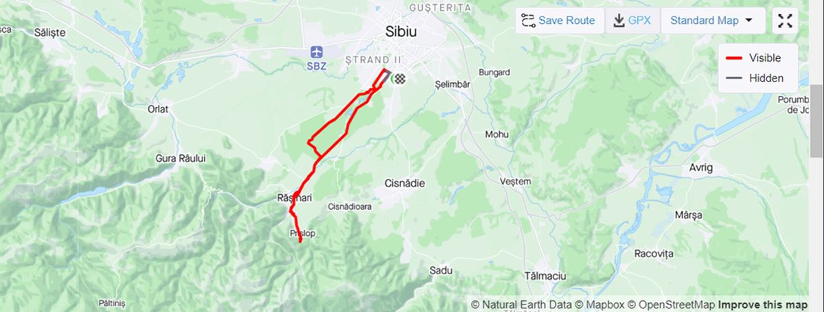 Скачать маршрут из Strava