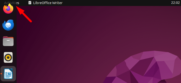 Док перекрывает верхнюю панель