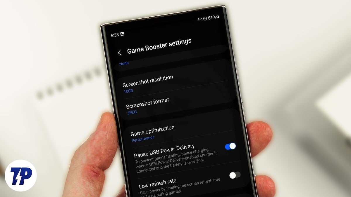 Обходная зарядка Samsung для игр — как включить