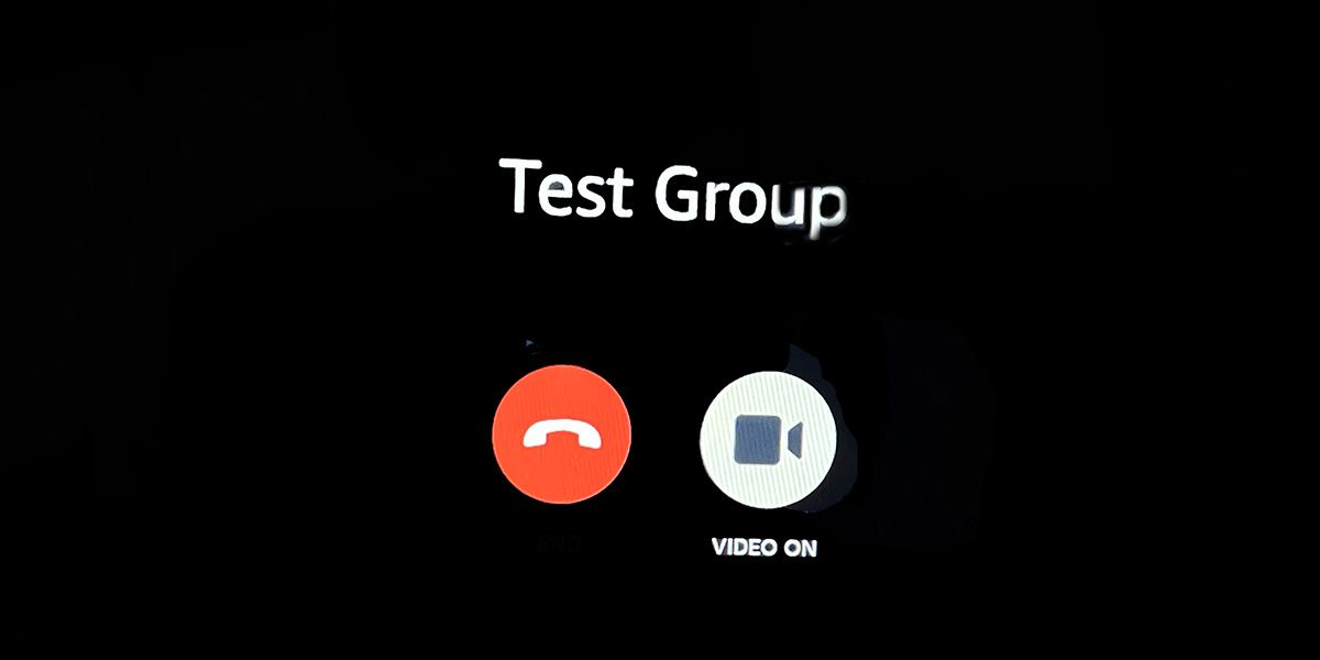 Echo Show screen video calling Test group