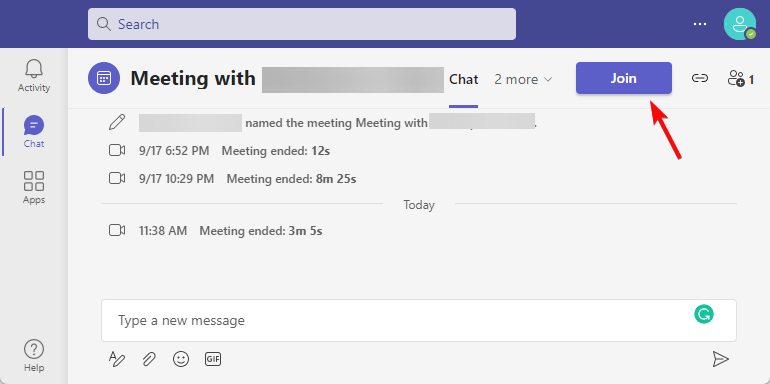 Присоединиться к встрече в Microsoft Teams