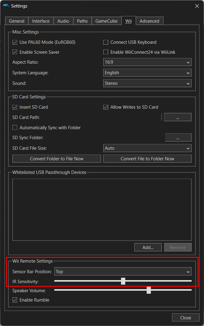 Проверьте положение сенсорной планки (sensor bar) перед игрой.