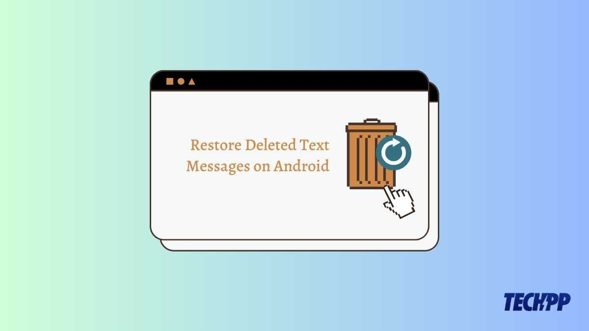 Восстановление удалённых текстовых сообщений на Android, иллюстрация процесса