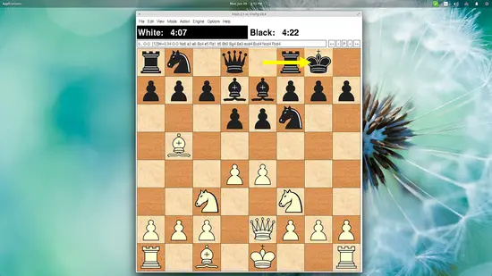 Иллюстрация работы эндшпиля в движке