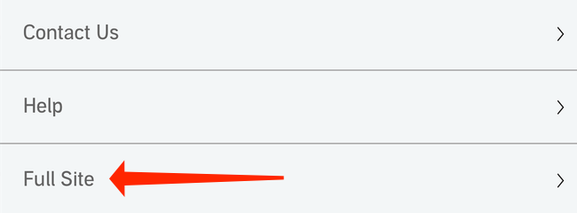В мобильном браузере выберите полную версию сайта Audible, чтобы открыть десктопную версию.