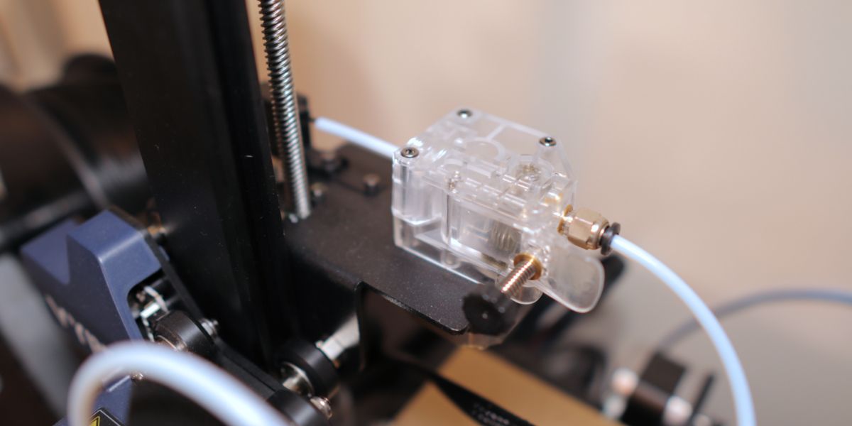 The Anycubic Vyper dual-gear-extruder