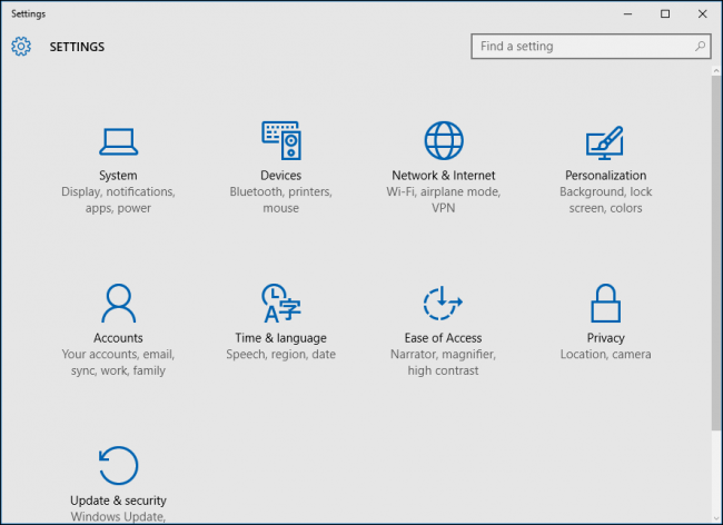 Настройки языка в Windows 10