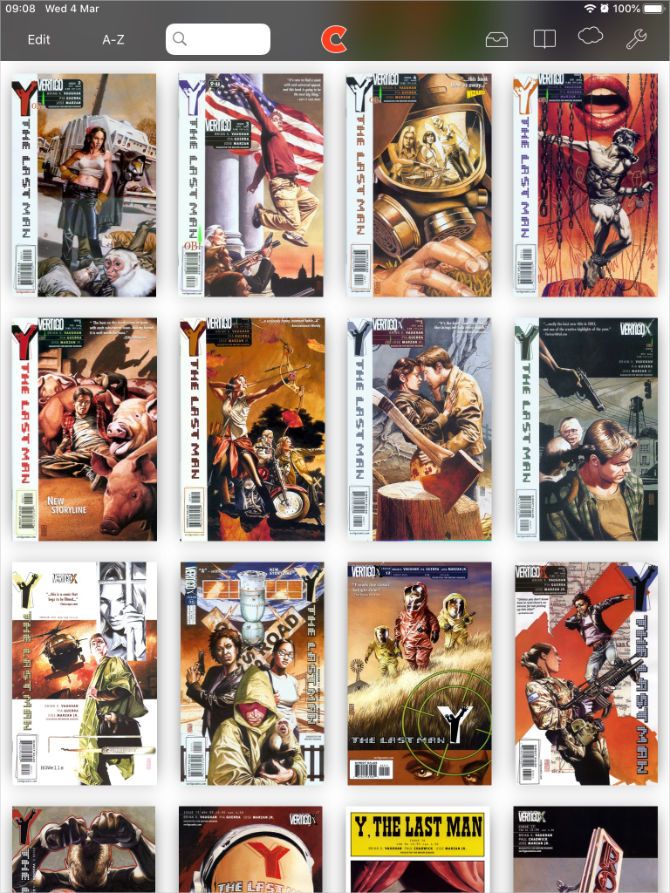 Лучшие приложения для чтения комиксов на iPad
