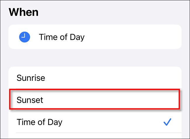 In iPhone Shortcuts, tap