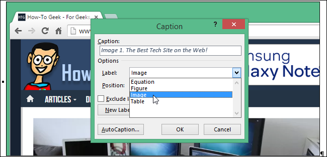 Пользовательские подписи в Word 2013