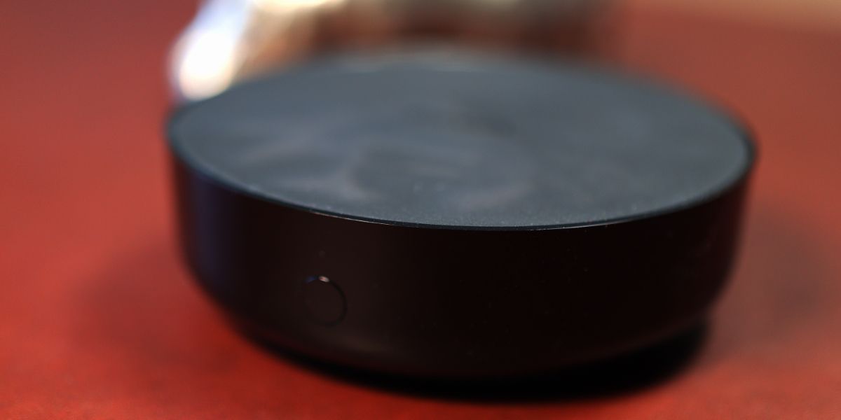 Передняя кнопка хаба Aqara M2