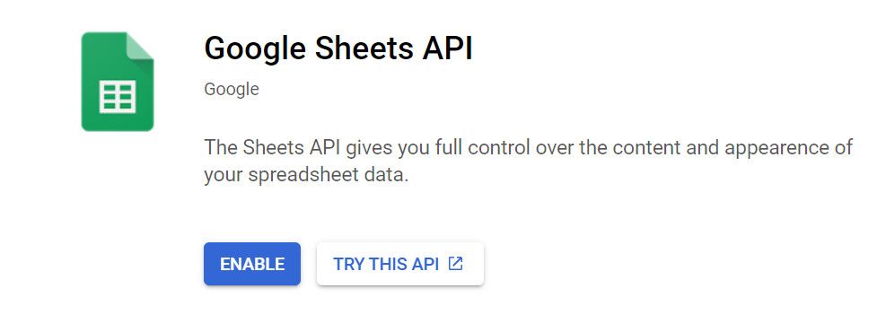 Подтверждение включения API