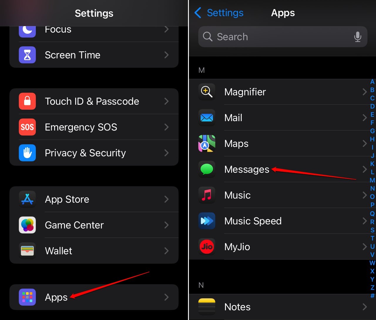 как получить доступ к приложению Сообщения в iOS 18