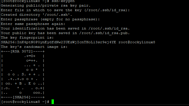 Генерация SSH ключа