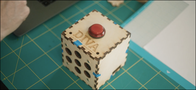 кнопка DIVA на устройстве