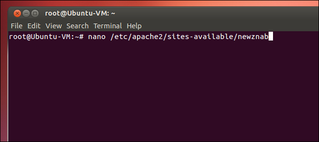 Создание файла конфигурации виртуального хоста