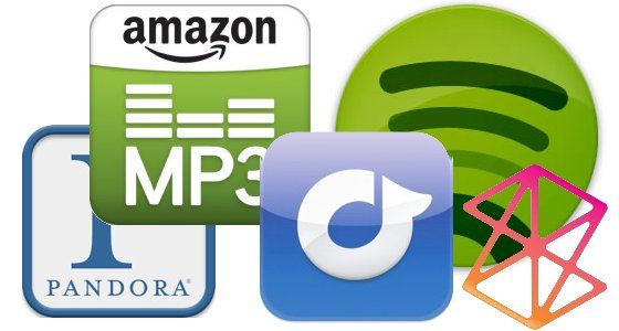 Плеер музыки в браузере — скриншот интерфейса