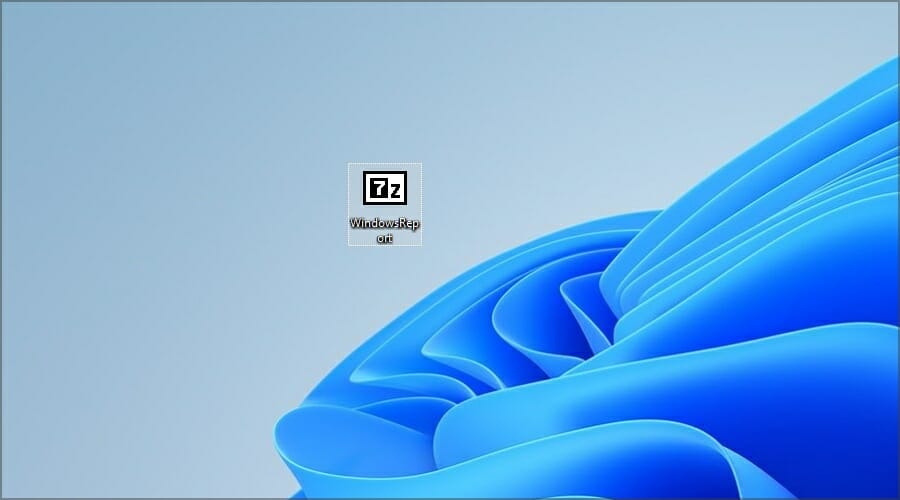 Новый значок RAR-файла после привязки к 7-Zip