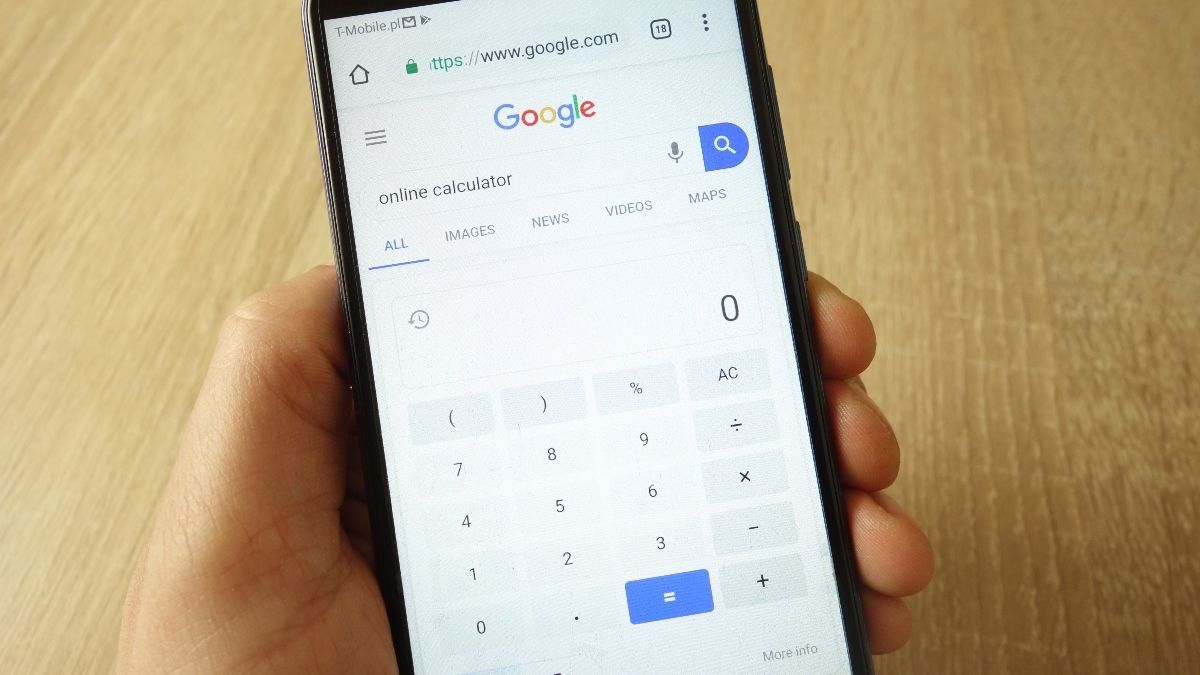 Встроенный калькулятор Google — быстрый гид