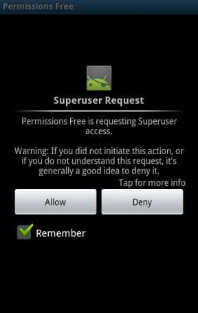 Permissions Denied scansiona le app installate e mostra i permessi
