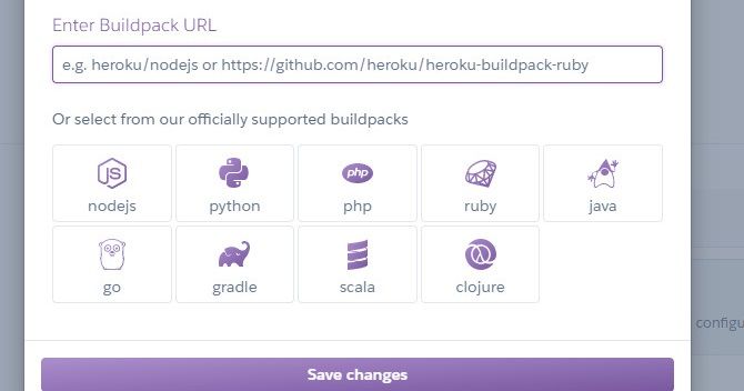 Добавление Python buildpack в Heroku