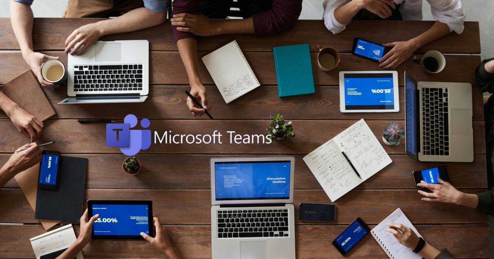 Окно собрания в Microsoft Teams