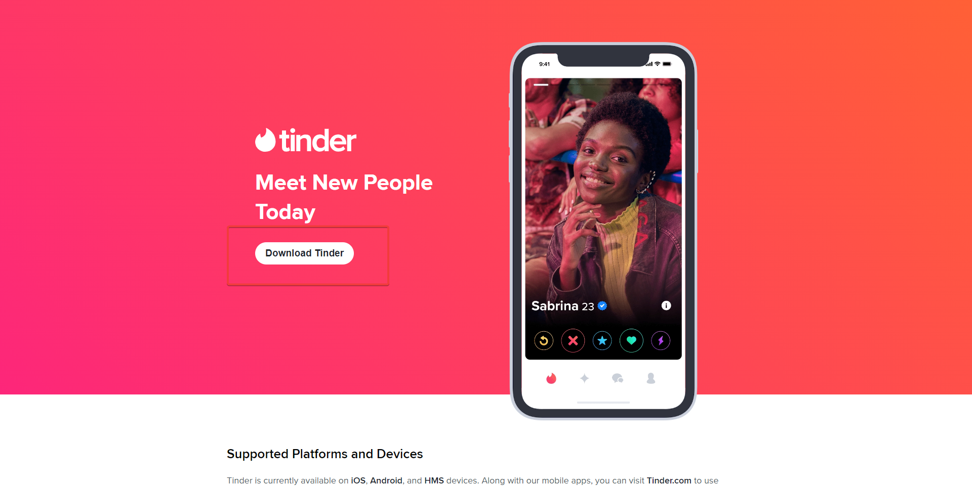 Установка PWA‑ярлыка для Tinder
