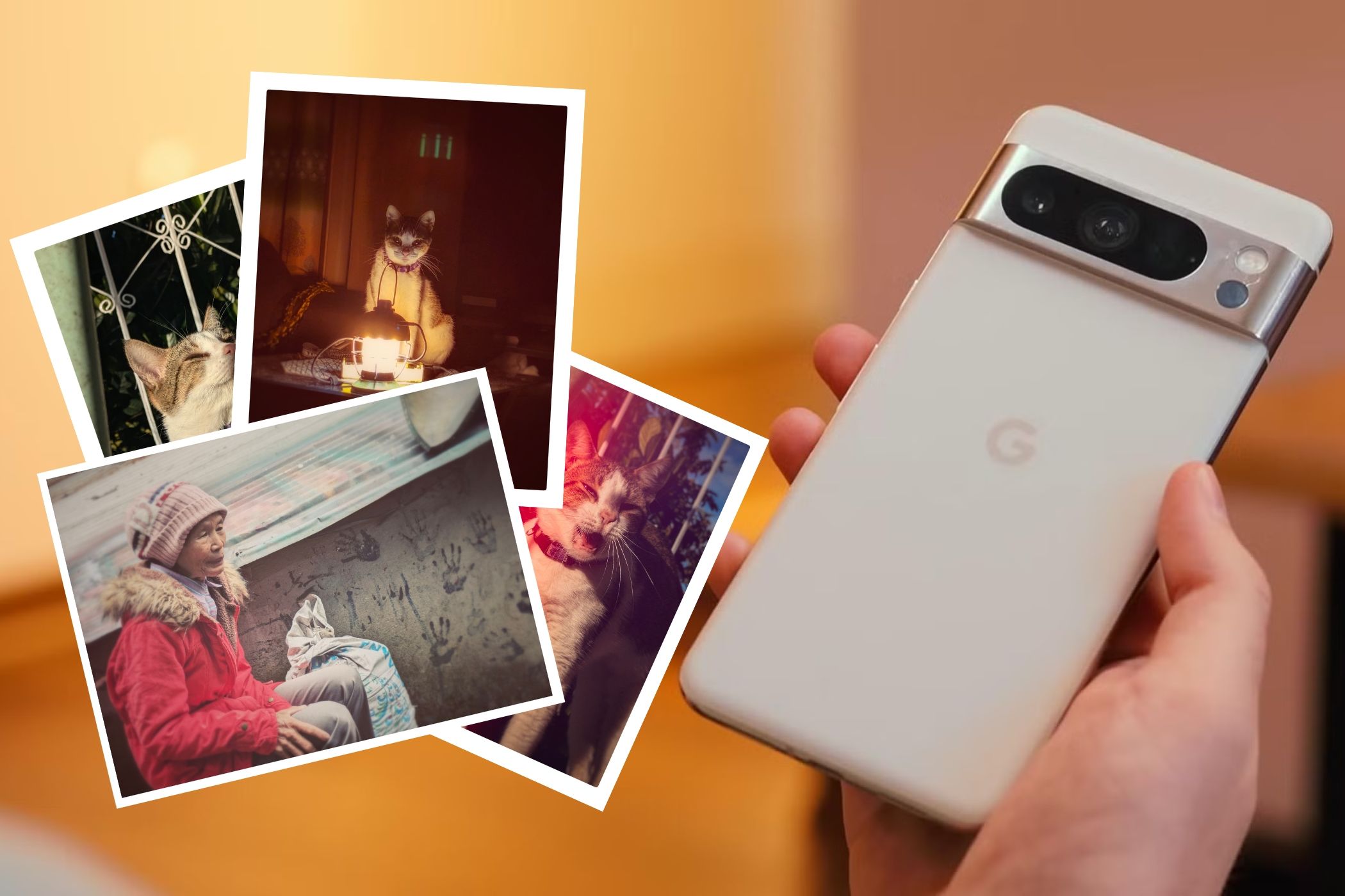 Винтажный эффект на фото со смартфона