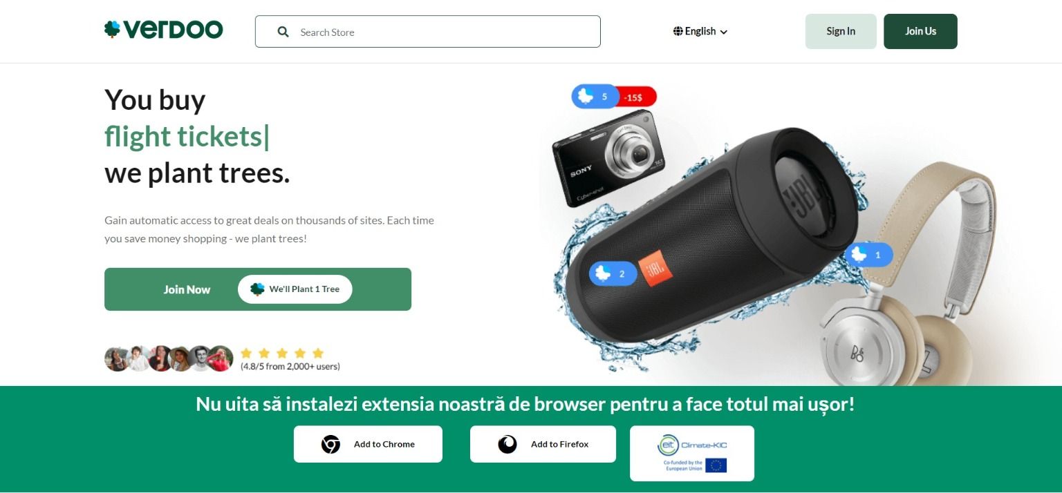 Домашняя страница Verdoo