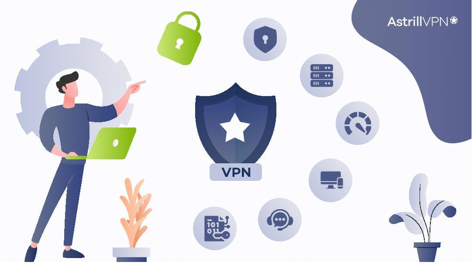 Illustration de comparaison de critères pour choisir un VPN