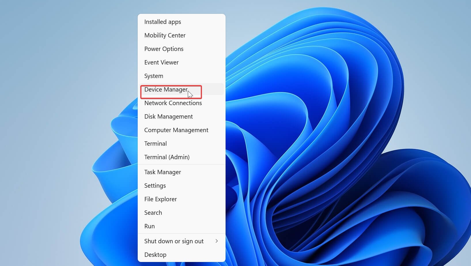 Диспетчер устройств в Windows 11