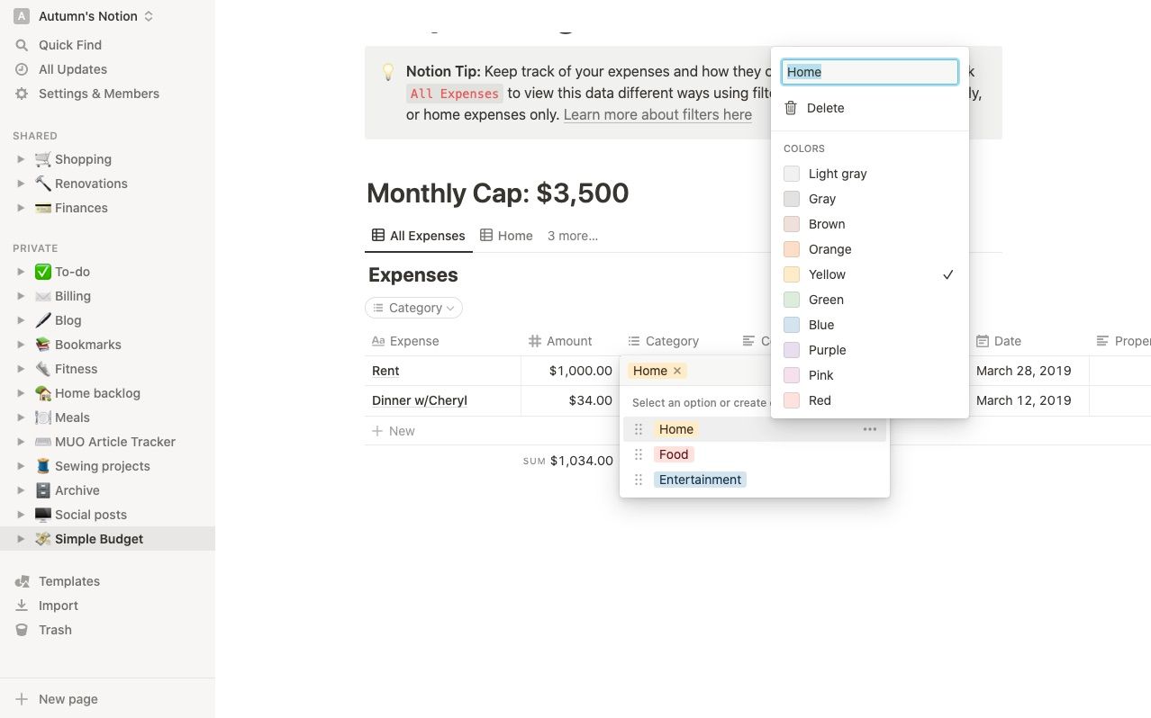 Скриншот меню мультиселекта в ПО для управления проектами