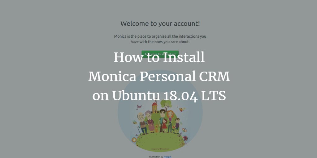Установка Monica PRM на Ubuntu 18.04