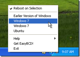 Установка iReboot в каждой Windows для быстрого доступа к другим ОС